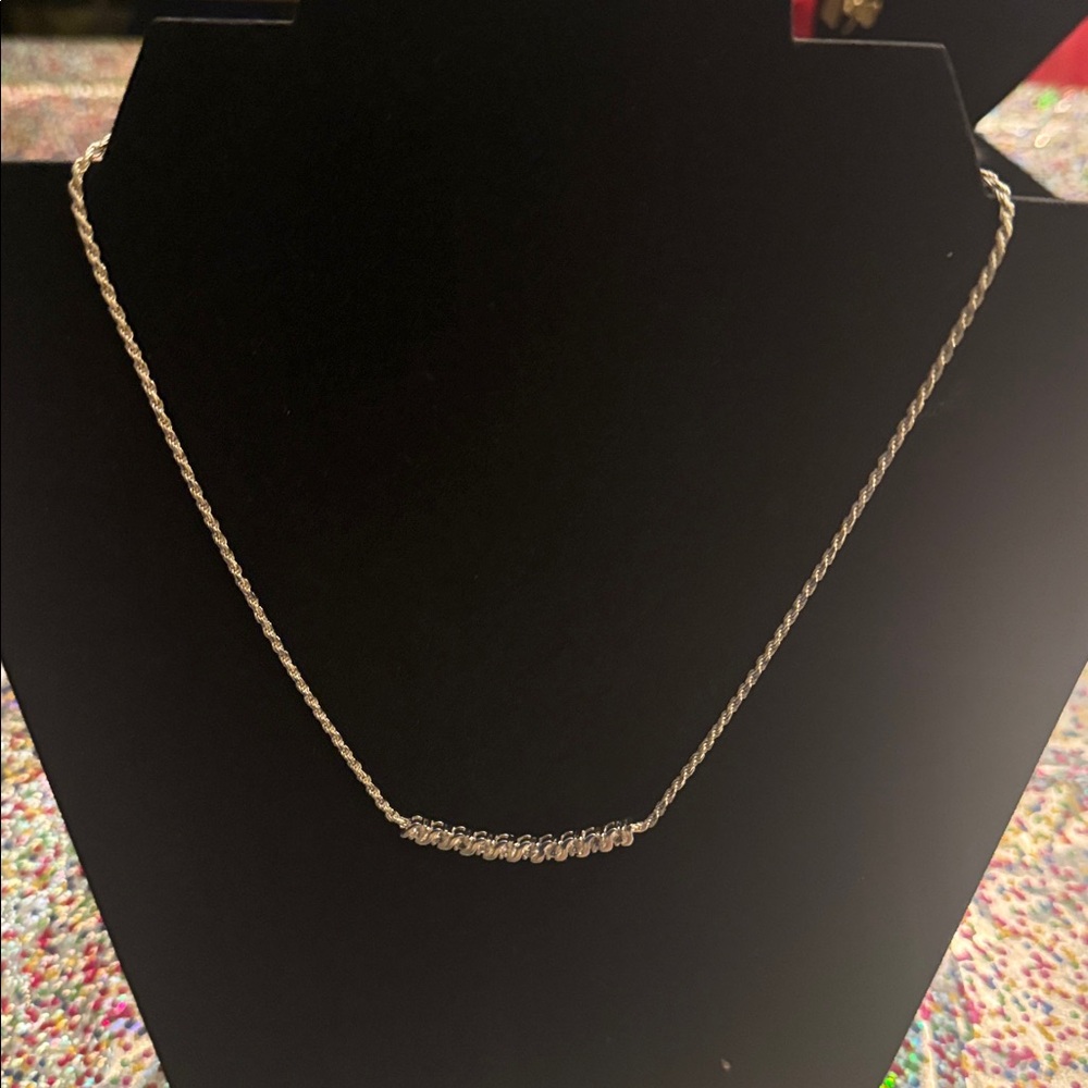 Elegant 925 Italy Silver Necklace - Picture 8 of 9